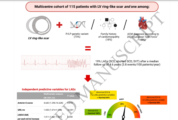 SilCastelletti's tweet photo. 📚ring-like scar: is the #arrhythmic risk all equal? Check the #ECG! Discover more in the #EJPC & at the #ESCPrev2025 #whyCMR #cardiomyopathy #Genetics https://t.co/zMQ0LyKX7O
https://t.co/zb6xWqp6Ff
@EJPCEiC @escardio @EAPCPresident @TwittAuxologico @gasperettimd @CrottiLia https://t.co/ebmZWty5VN