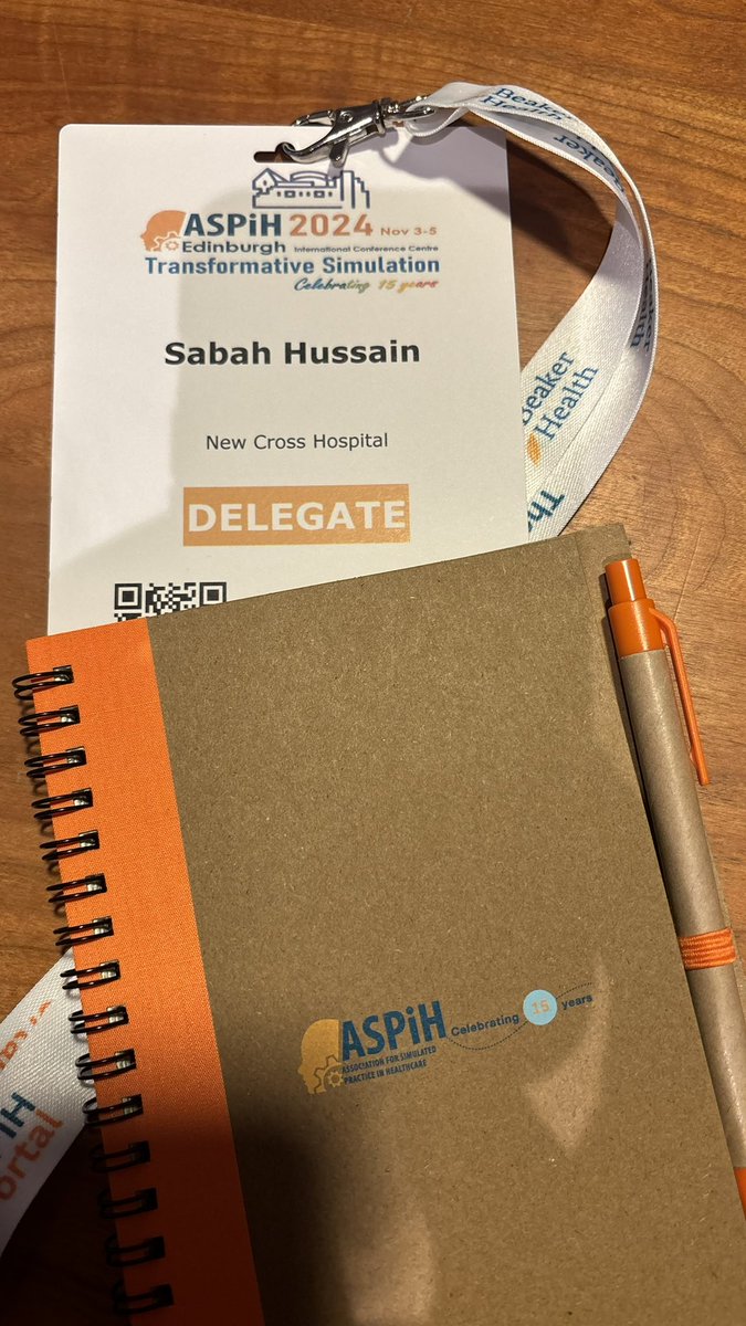 We are ready for <a href="/ASPiHUK/">ASPiH</a> #aspih24 with our simulation family! Excited for all the golden nuggets ✨#Simulation #aspih
