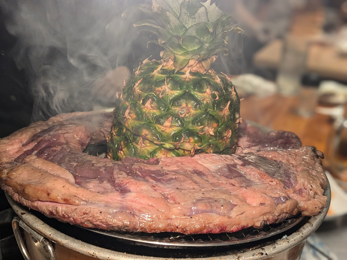 pyro5040's tweet image. 肉の塔踏破！