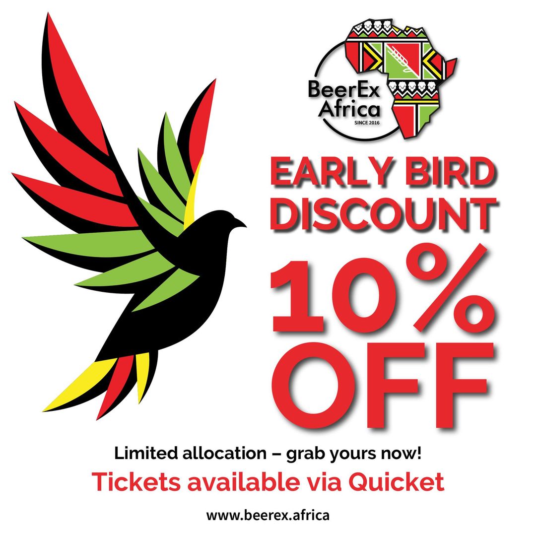 The Early Bird Catches the Best Deals!🐦

Ready to lock in your tickets for BeerEx Africa 2025 and catch Vinnie and Natalie Cilurzo from Russian River Brewing talking about their incredible craft beer journey?

Quicket: quicket.co.za/events/287980-…

#EarlyBirdTickets