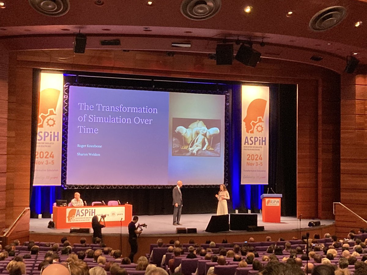 Marianne Markowski (@studymarie) on Twitter photo Looking forward to the ASPiH keynote by Roger Kneebone and Sharon Weldon
<a href="/sharonmweldon/">Sharon Marie Weldon 💙</a> #aspih24 Looking forward to the ASPiH keynote by Roger Kneebone and Sharon Weldon
<a href="/sharonmweldon/">Sharon Marie Weldon 💙</a> #aspih24