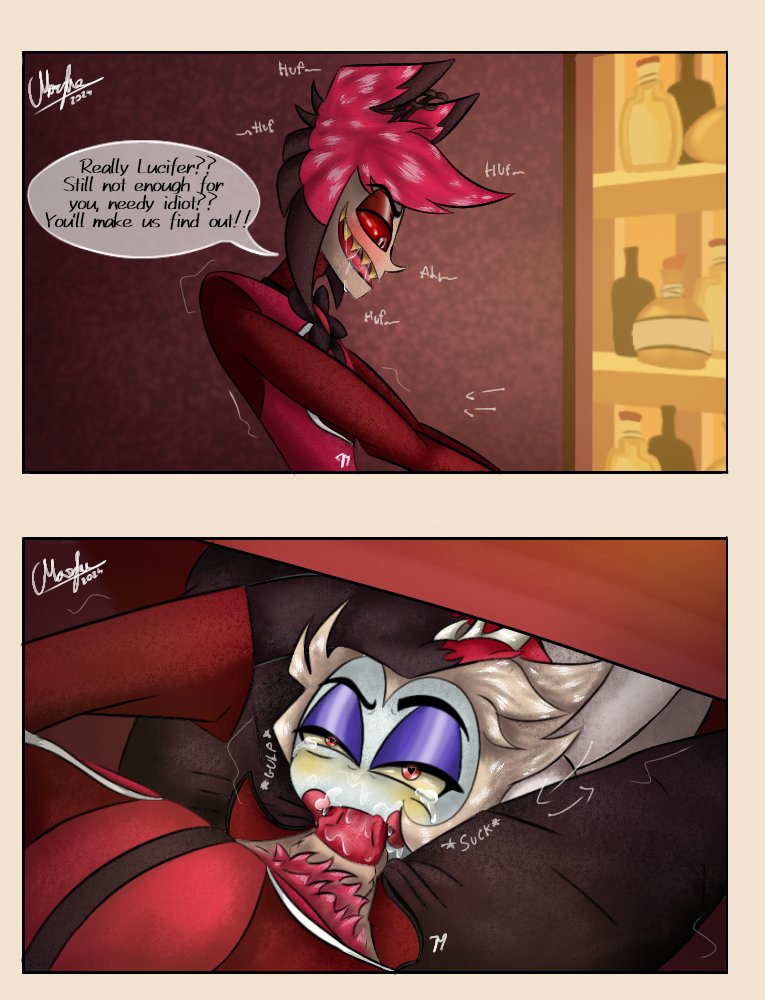Day 1 of #Hellaversekinkweek : Public sex

Me and my weird urge to want to try making a comic ✨️✨️✨️
#radioapple #appleradio #HazbinHotelAlastor #HazbinHotelLucifer