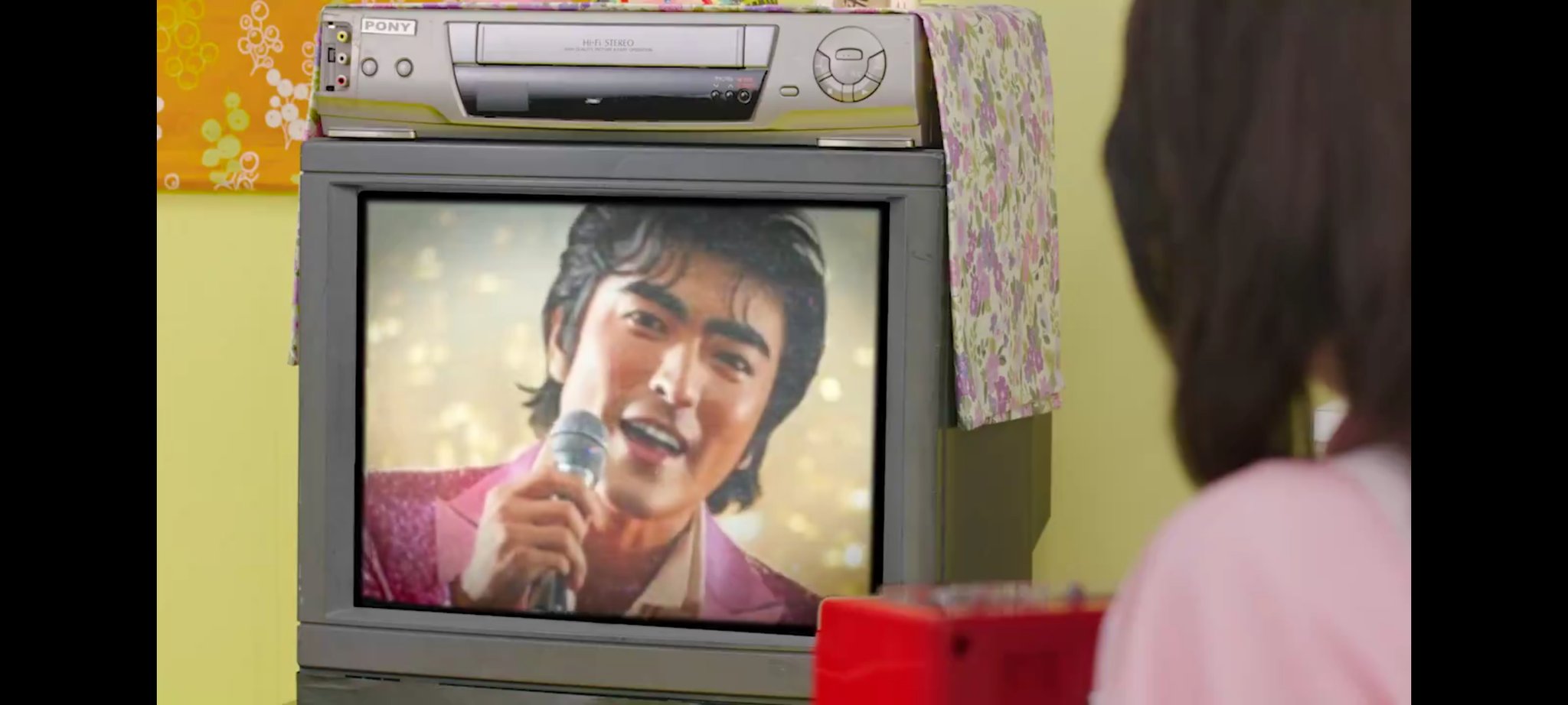 世界一周鉄道の旅(VHS)、SONYビデオデッキ、ブラウン管テレビ