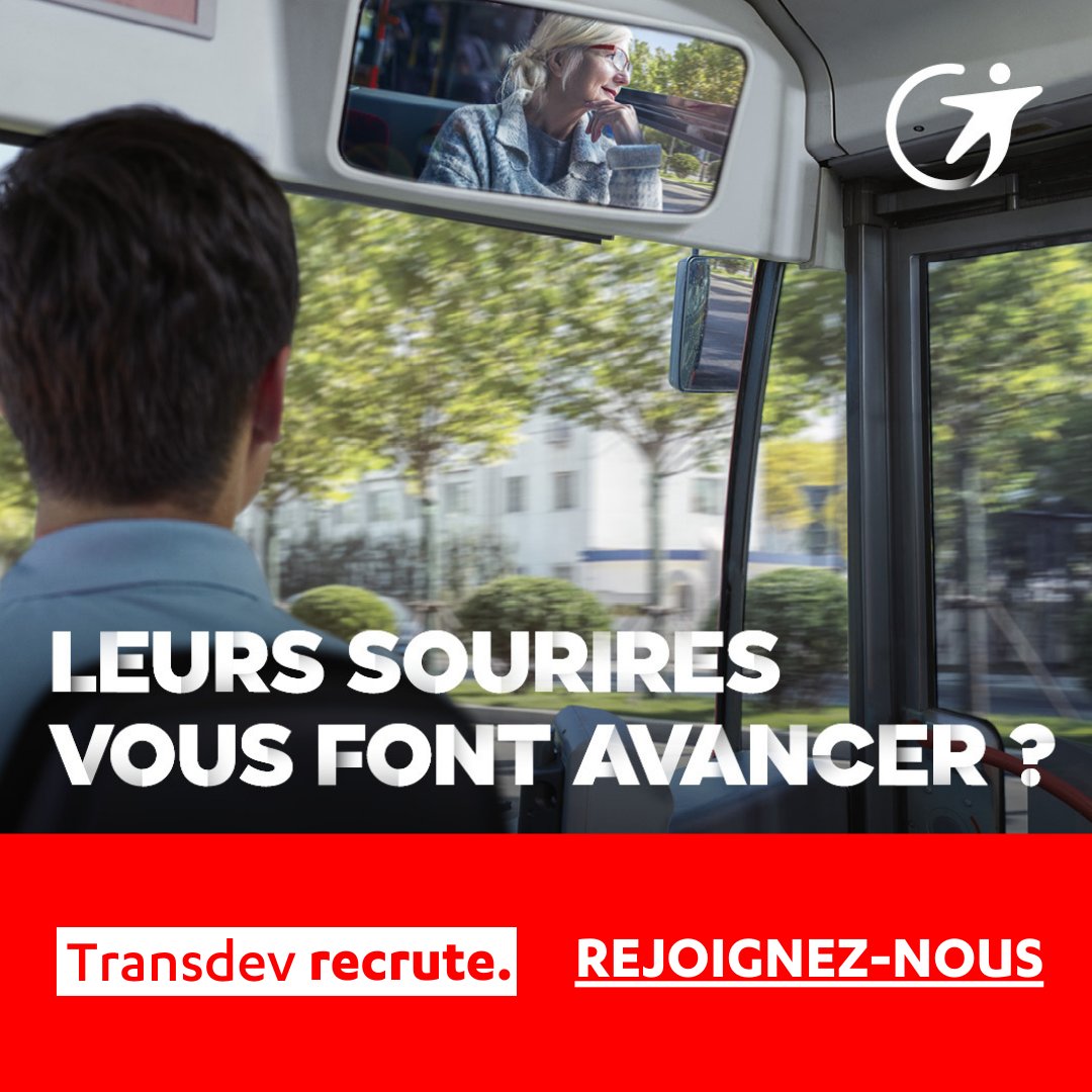 transdevFR's tweet photo. #CeQuiNousFaitAvancer chez Transdev, c’est l’#ImpactPositif sur les gens et la société. Envie de rejoindre un métier, une entreprise qui vous fait avancer et fait avancer les autres ?  #TransdevRecrute, rejoignez-nous ⬇  https://t.co/SIcrG2j79Q  #TheMobilityCompany https://t.co/xqvFKS7MYj