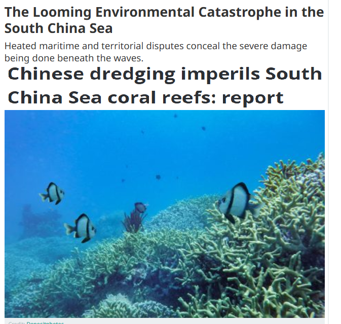 IsabellaAn67's tweet photo. China's Gray Zone actions also include deliberate destruction of marine environment to inflict heavy economic damage on the littoral nations. 

Seen in  video is a destroyed Coral Reef near Sabina Shoal located inside Philippines's EEZ. 1/3 @informedph2 @ChongJaIan @jaytaryela https://t.co/vN3Orc6XjP