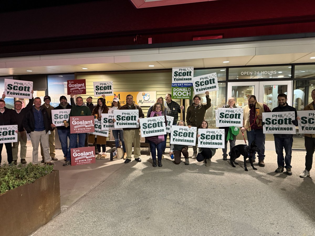 Phil Scott for Vermont tweet media