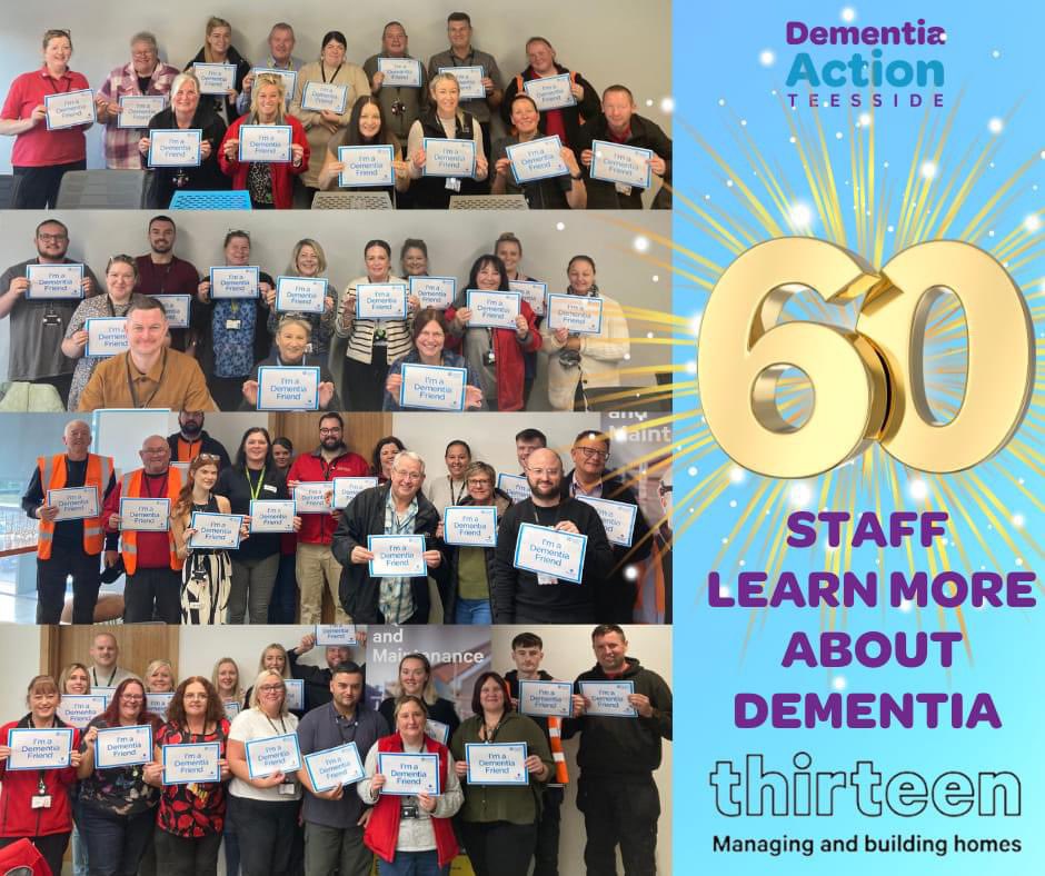 What a great week to end October invited to deliver <a href="/DementiaFriends/">Dementia Friends</a> sessions to great staff from Thirteen Housing <a href="/Arthaus1989/">Arthaus Gallery</a> <a href="/TeessideMind/">Teesside Mind</a> <a href="/mimauseful/">Middlesbrough Institute of Modern Art</a> <a href="/Hillstreetshop/">Hillstreet</a> <a href="/MFCFoundation/">MFC Foundation</a>
