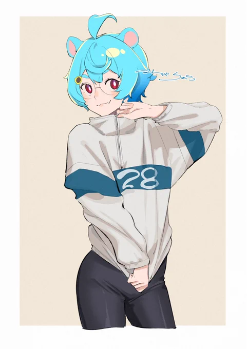 アンジョーさんの配信見ながららくがきした 