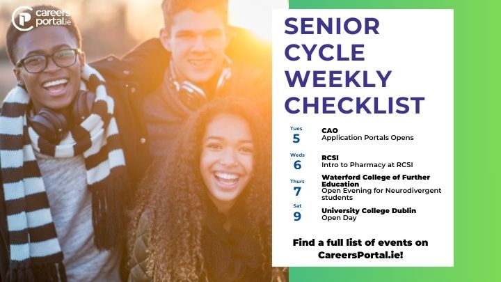 ✨Plan your week with the Weekly Senior Cycle Checklist✨

Open Days, CAO application opens &amp; so much more: ow.ly/oo5w50TZ4Yn

#seniorcycleweeklychecklist #planyourweek