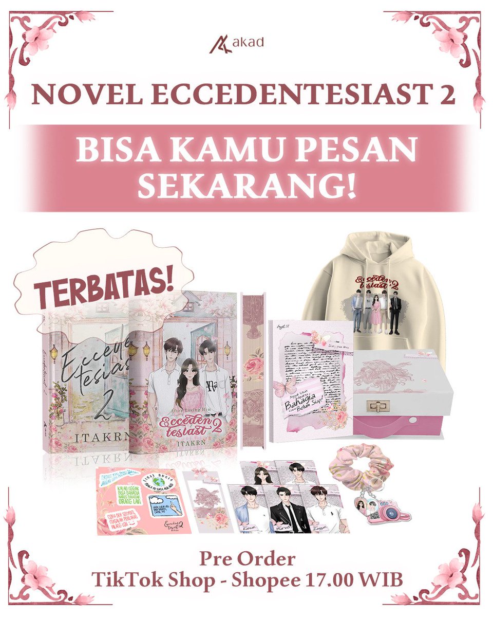 KUIS BERHADIAH ECCEDENTEASIAST 2

1. Like, rt tweet ini
2. Reply sebanyak mungkin karakter favorit kamu di Eccedentesiast 2
3. Wajib reply pake tagar ini #warcanva #eccedentesiast2