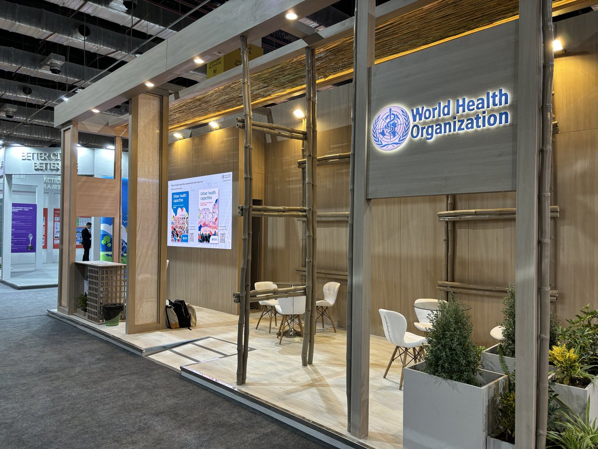 <a href="/WHO/">World Health Organization (WHO)</a> is excited to be in Cairo for #WUF12! We’re joining partners across sectors for vital discussions on #UrbanHealth, sustainable cities, and fostering healthier urban populations. Check out our events and connect with us: shorturl.at/utZDy 
#WHOatWUF12