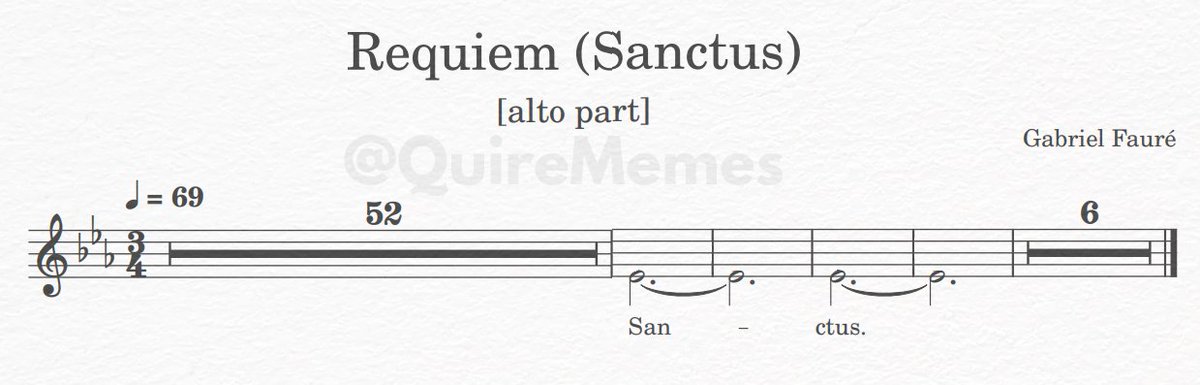 On this day, 100 years ago, 4 November 1924, Gabriel Fauré died. 

As a mark of respect, the altos will keep a moment's silence during tonight's performance of his Requiem.