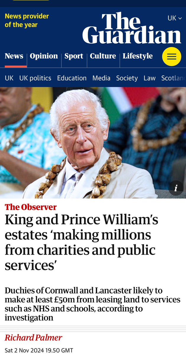 NoKingCharlie's tweet photo. Remember when you thought they made millions FOR charities not FROM charities ?

#NoKingCharlie #NotMyKing #KingCharles #NotMyGreedyKing #RoyalGreed #WorkShyWilly #BillyIdle #PrinceWilliam #RoyalFamily #RoyalCharity https://t.co/ha8jz8jKJh