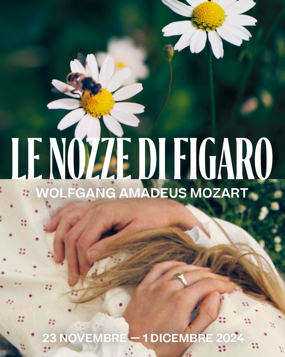 Teatro Regio Torino (@teatroregio) on Twitter photo Equivoci, travestimenti e colpi di scena: scopri l’opera più divertente e umana di Wolfgang Amadeus Mozart.
Un capolavoro che inaugura la nuova Stagione d’Opera e Balletto 2024/2025 del Teatro Regio, in scena dal 23 novembre al 1 dicembre 2024.
Biglietti:
teatroregiotorino.vivaticket.it/it/event/le-no… Equivoci, travestimenti e colpi di scena: scopri l’opera più divertente e umana di Wolfgang Amadeus Mozart.
Un capolavoro che inaugura la nuova Stagione d’Opera e Balletto 2024/2025 del Teatro Regio, in scena dal 23 novembre al 1 dicembre 2024.
Biglietti:
teatroregiotorino.vivaticket.it/it/event/le-no…