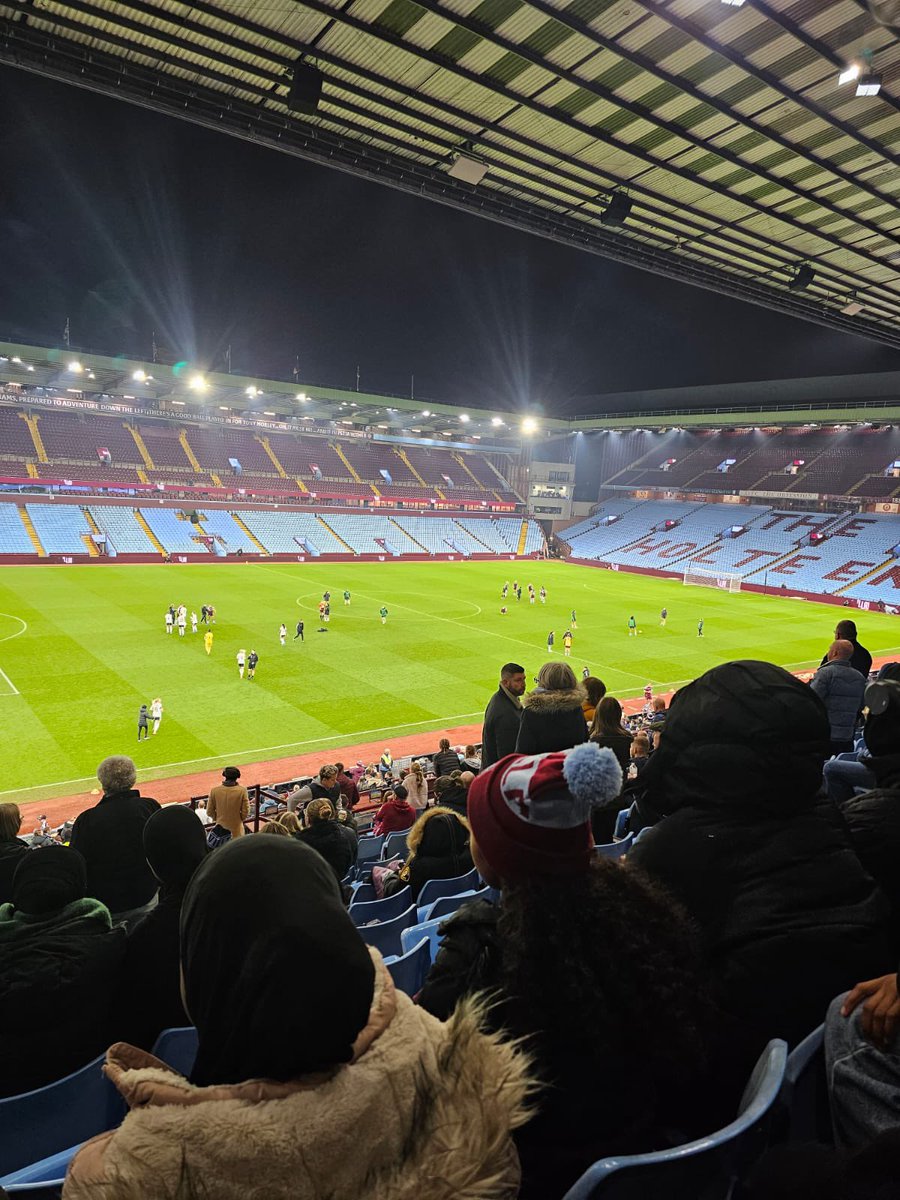 Great experience for some of our girls to attend the Aston Villa Women vs Liverpool FC at Villa Park. The girls loved the experience and hopefully one day get the opportunity to follow their dreams <a href="/StreetGames/">StreetGames</a>