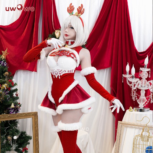 I just received 【In Stock】Uwowo Nier: Automata 2B Red Holiday Christmas Cosplay Costume - 【In Stock】S by Uwowo Cosplay from Anonymous via Throne. Thank you! throne.com/raisie #Wishlist #Throne
