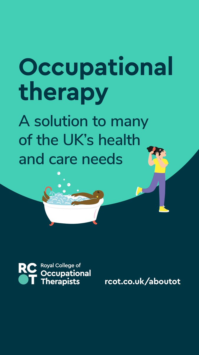 Happy OT Week! This week we're celebrating the life changing power of occupational therapy. Visit our website to read what we have planned: rcot.co.uk/otweek24