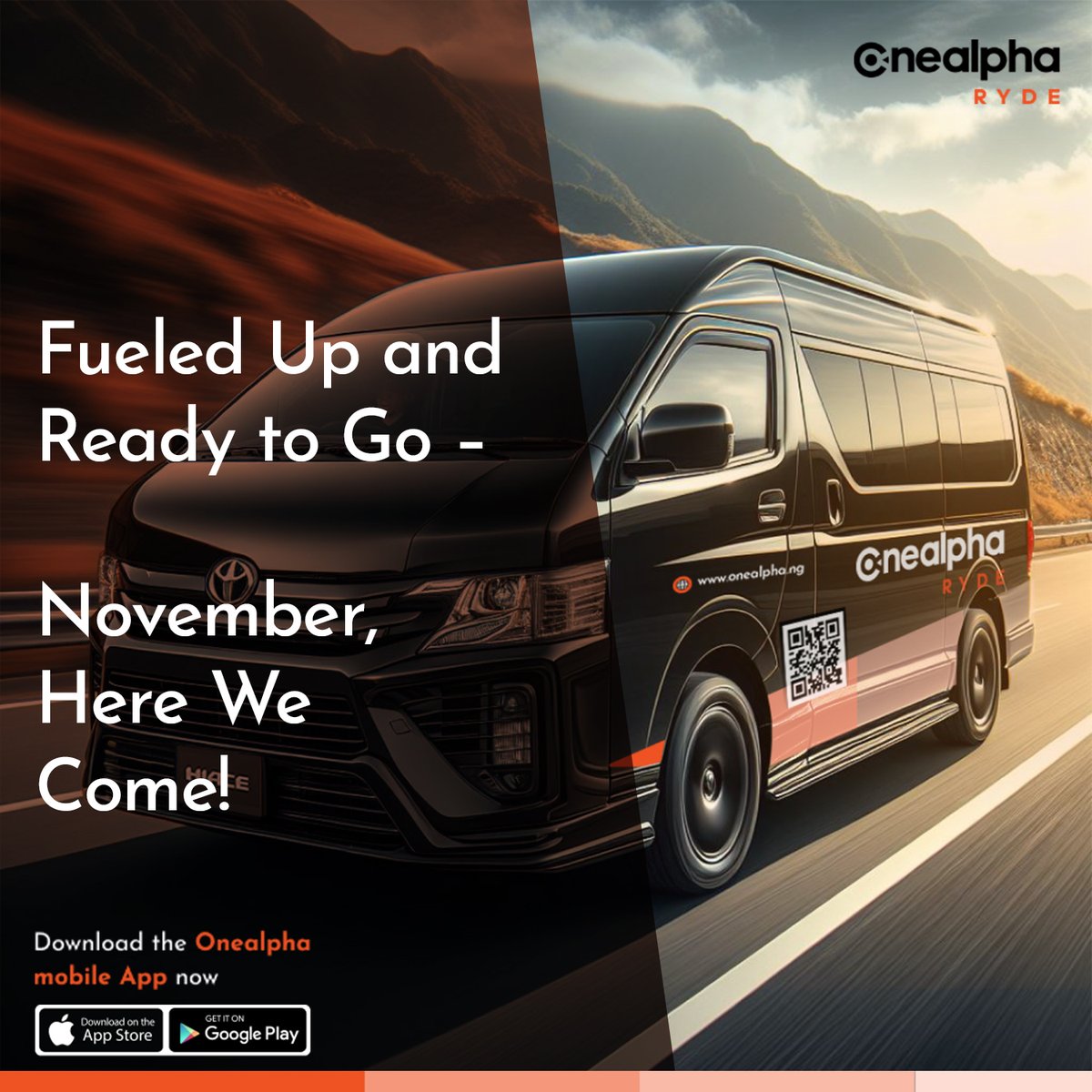 Onealpharyde's tweet photo. Welcome to a new month, family. We pray November comes loaded with lots of great tidings for you and your loved ones.

Wherever you want to go this month, we're ready when you are.

Happy New Month!

#Happynewmonth #November #Onealpharyde #newmonth https://t.co/3HdYBLUmuw