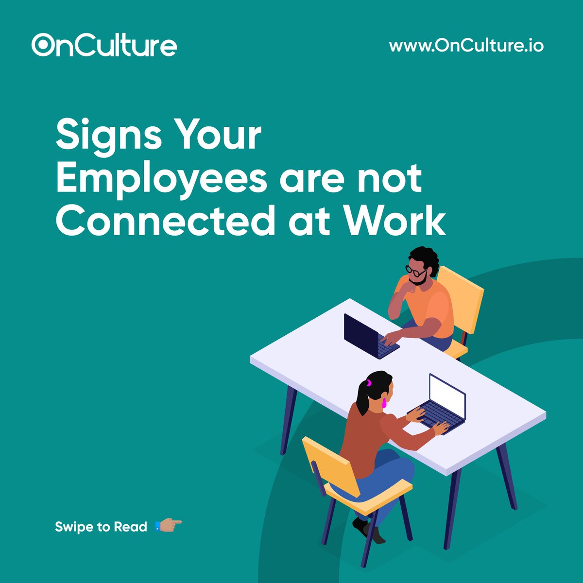 OnCulture_'s tweet photo. As a Manager or Leader, there are telling signs you can note that shows your employees are not well engaged at work. Listening in for these signs are important to reduce employee turnover.
#OnCulture
#highturnover
#workplaceculture https://t.co/yzcOm3ldGM