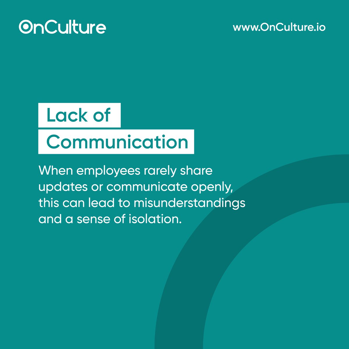 OnCulture_'s tweet photo. As a Manager or Leader, there are telling signs you can note that shows your employees are not well engaged at work. Listening in for these signs are important to reduce employee turnover.
#OnCulture
#highturnover
#workplaceculture https://t.co/yzcOm3ldGM