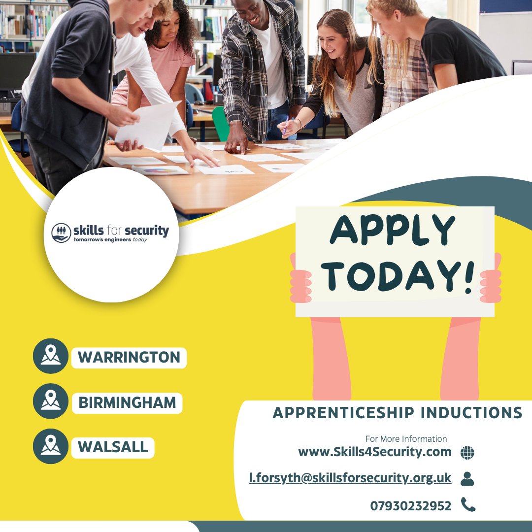 FenixMonitoring (@fenixmonitoring) on Twitter photo Interested in Apprenticeships for 2024? Skills4Security offer broader than ever geographical coverage & industry specific programmes to suit you & your team - they'll even assist with recruitment! The next Fire & Security apprentice intake is 06/12/24 - get involved! Interested in Apprenticeships for 2024? Skills4Security offer broader than ever geographical coverage & industry specific programmes to suit you & your team - they'll even assist with recruitment! The next Fire & Security apprentice intake is 06/12/24 - get involved!