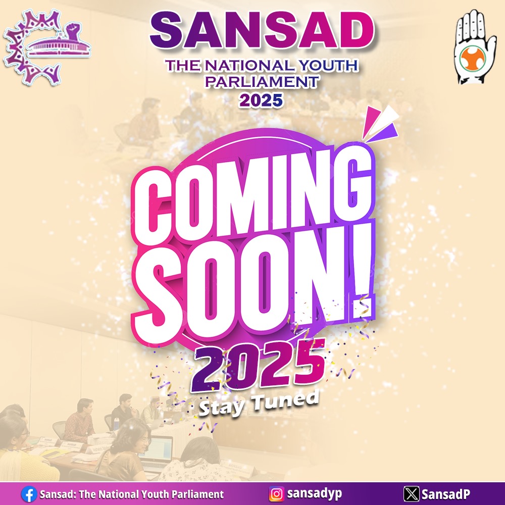 With immense joy, we announce the return of SANSAD: The National Youth Parliament for its 8th edition! Following seven inspiring editions, this is your moment to shine. Let’s unite our voices and ideas, fostering a brighter tomorrow for all. Together, we can make a difference!