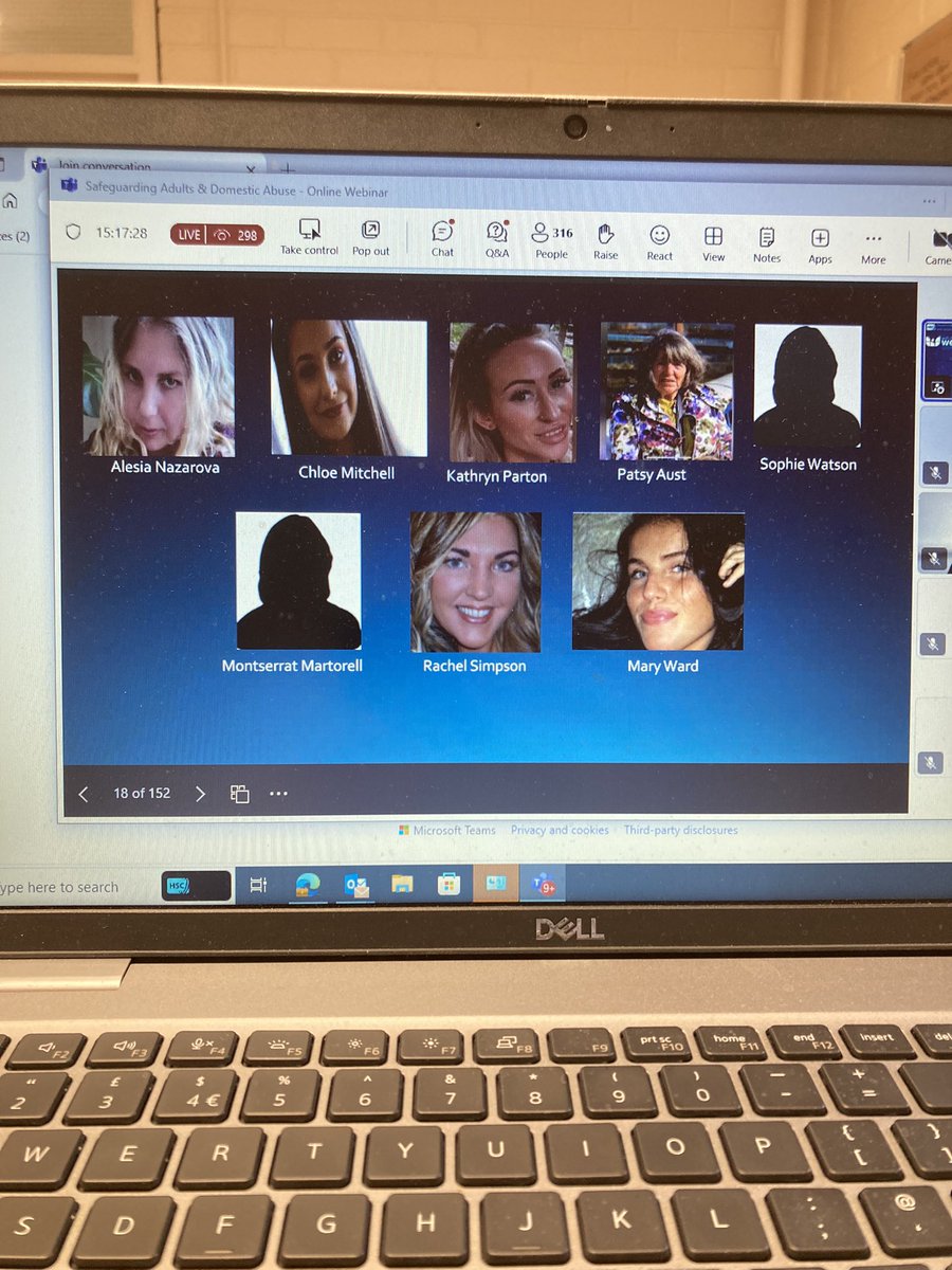 Safeguarding Adults &amp; Domestic Abuse Conference <a href="/WesternHSCTrust/">Western Trust</a>. <a href="/clairebear_x1/">claire white</a> reads the names of 24 women in NI that have been murdered since 2020. We all have a responsibility to improve the safety of those suffering or at risk of suffering Domestic Abuse #EndAbuseTogether