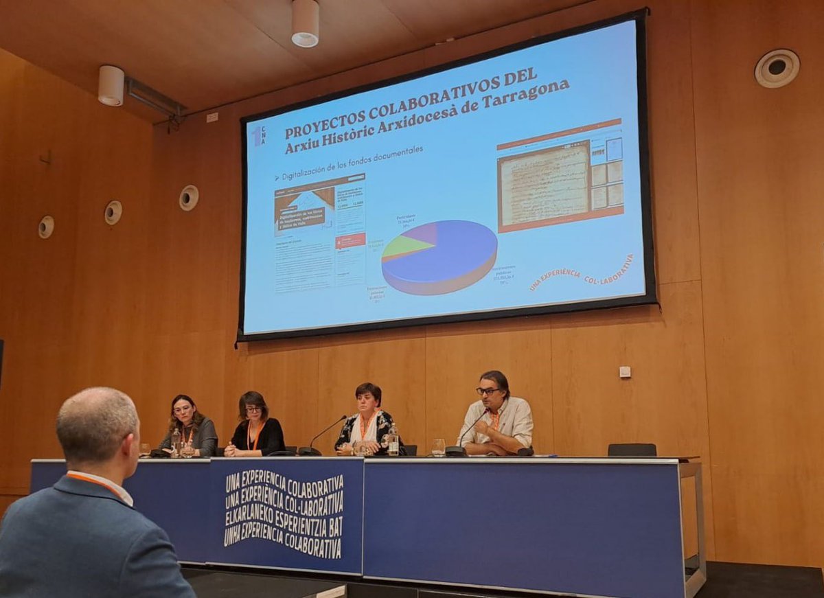 📣 ACTUALITAT: L’Arxiu Històric Arxidiocesà de Tarragona presenta els seus projectes de digitalització i col·laboració en el Primer Congrés Nacional d’Arxius.

ℹ️ Trobareu tota la informació al següent enllaç 👉🏻 arquebisbattarragona.cat/2024/11/04/lar…