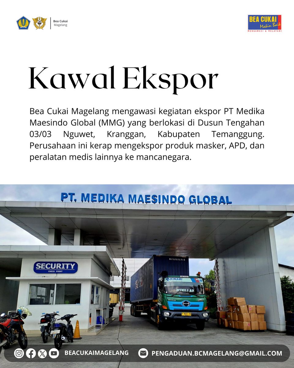 Bea Cukai Magelang tweet media