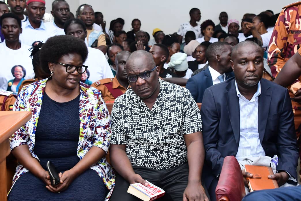 DailyMonitor's tweet image. Former KCCA top bosses, Dorothy Kisaka, David Luyimbazi, and Daniel Okello have been granted cash bail of Shs5 million each and their sureties bonded at Shs100 million non-cash. The court also ordered them to surrender their passports and obtain permission before leaving the