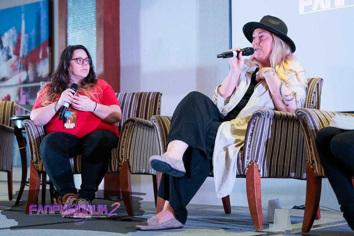 Petra (@dutchstarbuck) on Twitter photo Yesterday’s author panel featuring <a href="/lisegoldauthor/">Lise Gold</a> and <a href="/kblakemanwriter/">Katherine Blakeman (she/her) 🇺🇦🏳️🌈</a>, moderated by author <a href="/uhohpopquiz/">S-Jay Hart ❤️</a> @FanFusionUK2 #FanFusionUK2 Yesterday’s author panel featuring <a href="/lisegoldauthor/">Lise Gold</a> and <a href="/kblakemanwriter/">Katherine Blakeman (she/her) 🇺🇦🏳️🌈</a>, moderated by author <a href="/uhohpopquiz/">S-Jay Hart ❤️</a> @FanFusionUK2 #FanFusionUK2