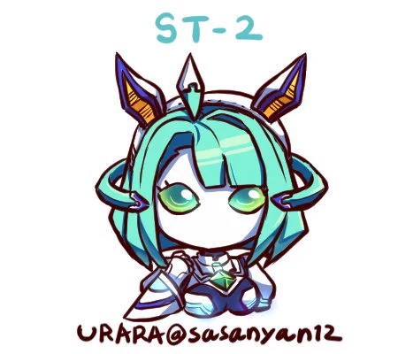 ST-2(サティ)最終形態この絵には入らなかったけど、急にヘソができるw 