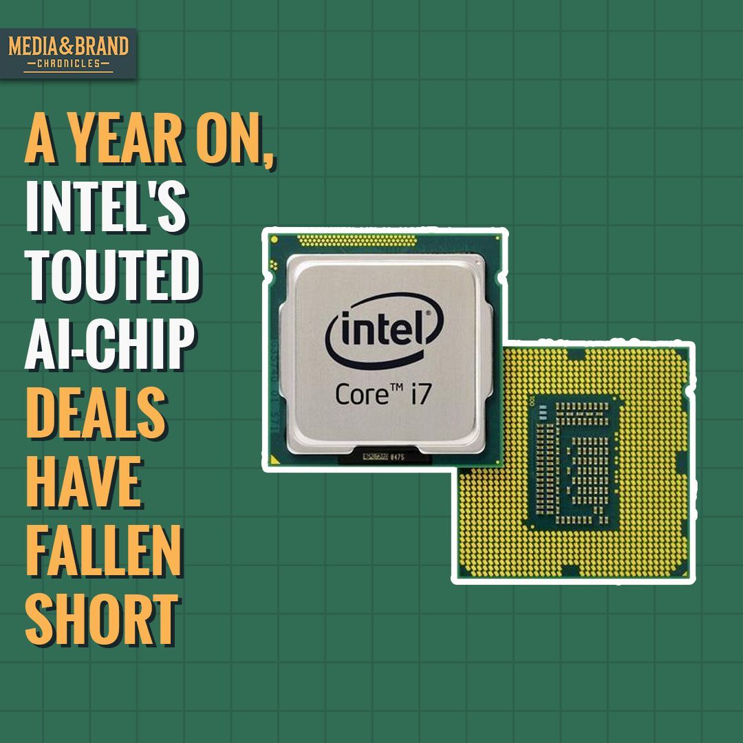 mediaandbrand's tweet image. Intel’s upbeat revenue projections on Thursday masked a sore point for the embattled company: chips touted for artificial intelligence have not lived up to sales expectations.

#intel #technews #technews24x7 #TechNewsToday #technewstoday #technewsindia #TechNews2024