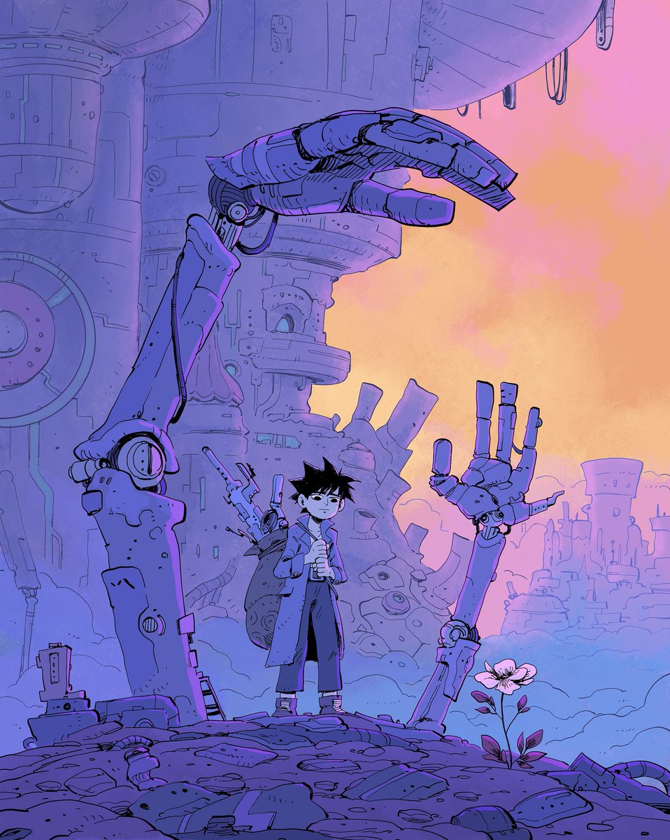 Atardecer al sur de Manitascity.