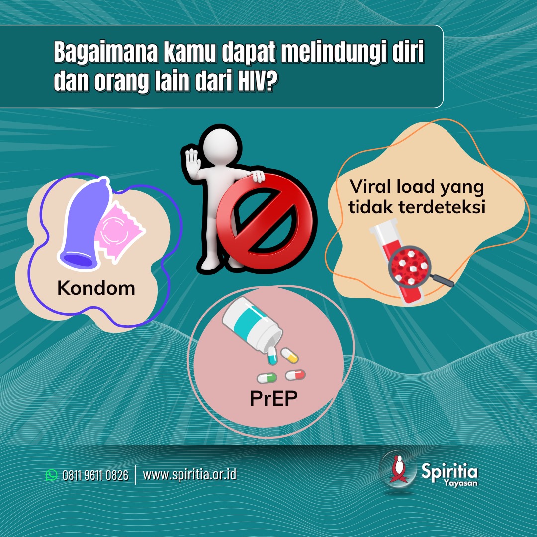 The_Spiritians's tweet image. Ingin tahu apa saja yang efektif dalam pencegahan HIV? Telusuri laman kami untuk menjelajahi semua cara yang dapat kamu lakukan untuk melindungi diri sendiri dan orang lain. Lebih lengkap kunjungi website 🌐 kami.
..
.
.
#hiv #pencegahan #kondom #PrEP #UequalsU #lindungioranglain