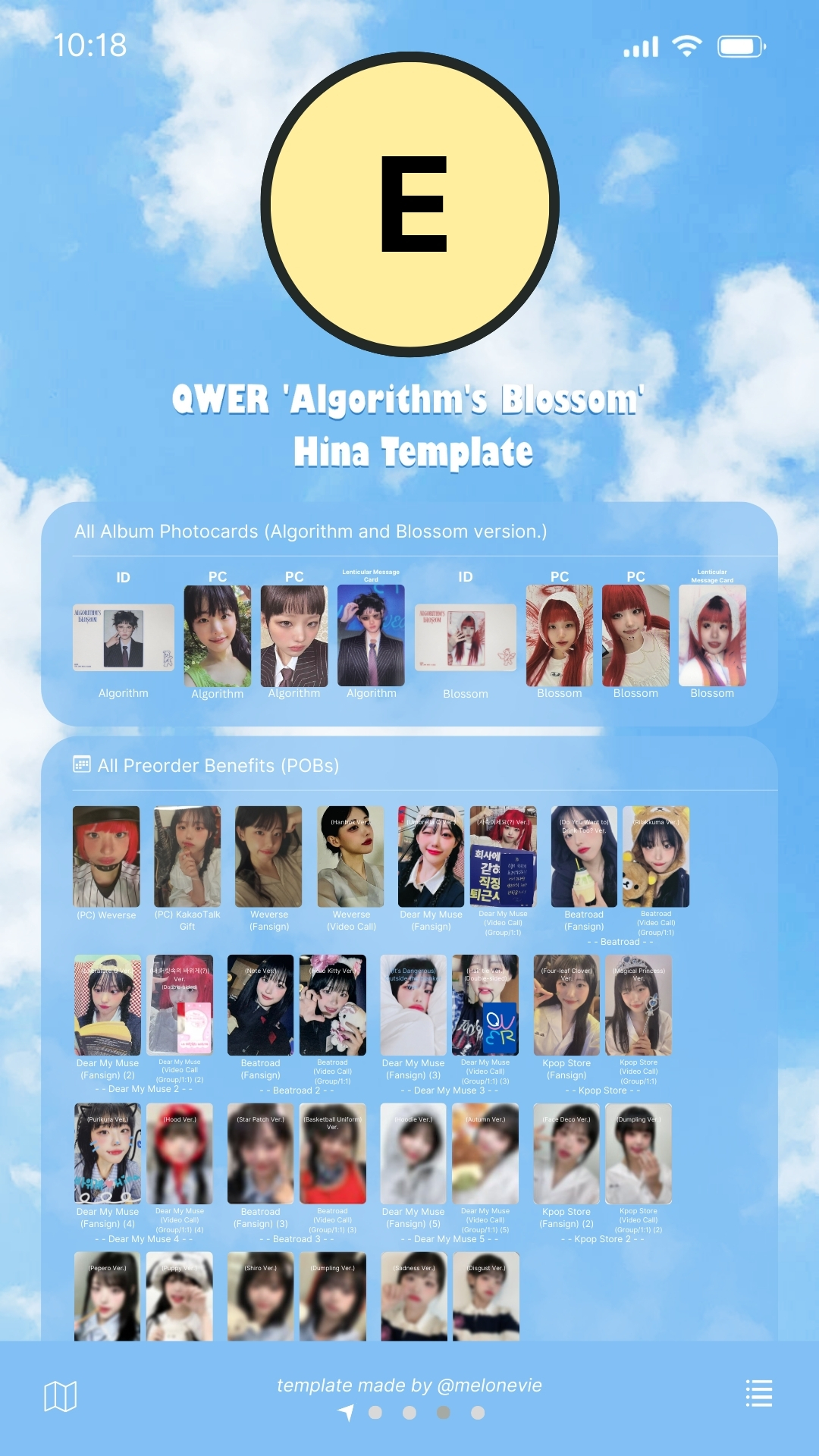 QWER ヒナ 直筆サイン 封入フォトカード qwer photocard hina siyeon xen ta chodan #qwer,#qwer포카