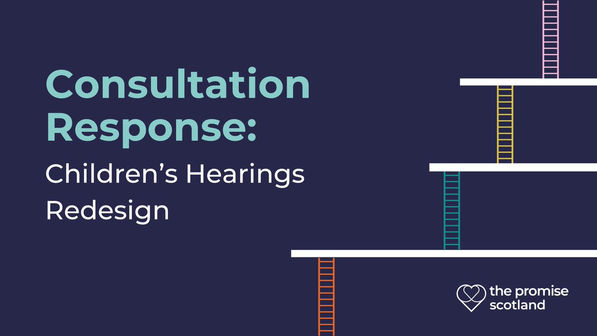 (1/6) The Promise Scotland has responded to Scottish Government's 2024 consultation around redesigning the Children's Hearings System. Keep reading below for a summary of the key points or view the full response here: thepromise.scot/resources/2024…