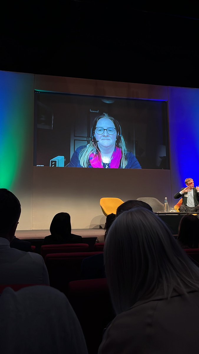 What an excellent talk from <a href="/TantamKate/">Kate Tantam (She/her)</a> at <a href="/UKABIF/">United Kingdom Acquired Brain Injury Forum</a> Summit this morning. The power of using patient experiences is incredible and as a SLT, I was touched by the ‘first voices’ campaign! 💕