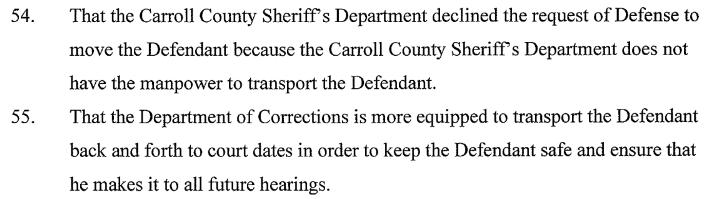 questonoar's tweet photo. #RichardAllen #Delphi #RichardAllenTrial #DelphiTrial 

The Delphi prosecutor's own words. 

$4mil+ and #TonyLigget couldn't transport a pre-trial defendant a few minutes down the road. 

#lies #coruption #shame #SlickNick #disgrace https://t.co/WZkTS8CTQD