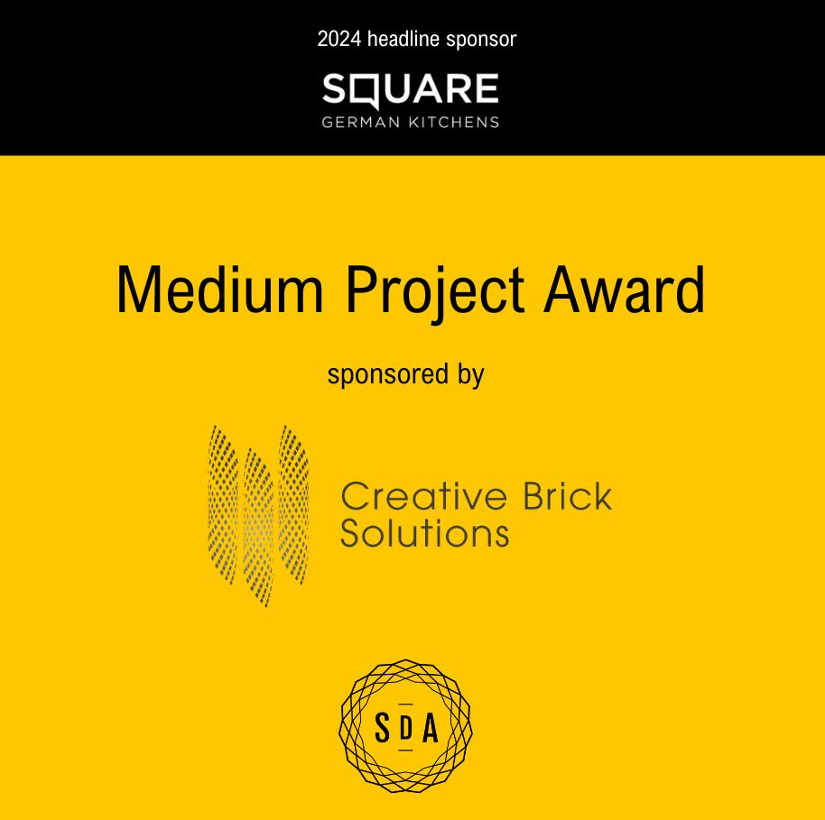 The Medium Project award at #SDA2024 is sponsored by Creative Brick Solutions. Shortlisted entries are:
· Sort Trae by @hemarchitects @ArchTesta 
· 105th Sheffield Scout HQ by <a href="/racecottam/">Race Cottam</a> 
· Petronella House by Chiles, Evans + Care.
Take a look: sheffielddesignawards.org/2024-awards