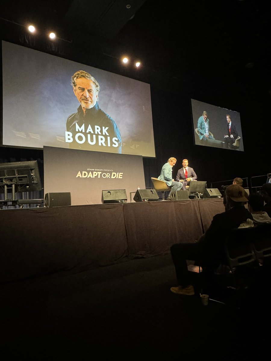 Really enjoyed this chat today between <a href="/markbouris/">Mark Bouris</a> and <a href="/JTFoxx/">JT Foxx</a>. Your new project Mark should be called Live to be young.