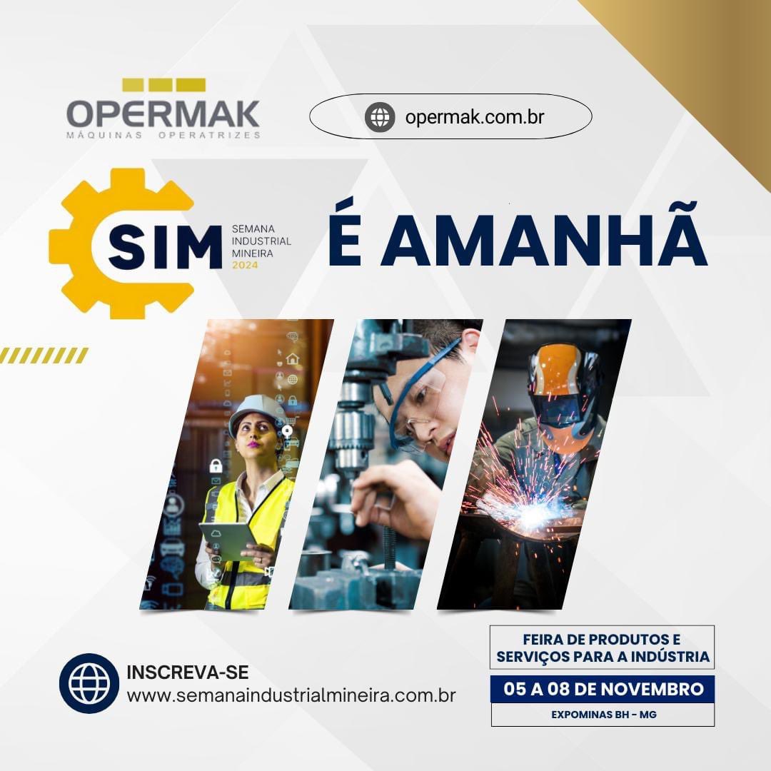 Opermak's tweet photo. 🚀É amanhã! A Semana Industrial Mineira 2024 está prestes a começar!
.
📅 Data: 5 a 8 de novembro
 📍 Local: ExpoMinas BH

☎️ 31 3392-7474 | WhatsApp  2566-9182
📲 (31) 99932-4817 

https://t.co/EiOmttfH9G

#SuprimentosIndustriais #MetalMecanica #corteeusinagem #mediçãoindustrial https://t.co/xcfN8FFwK8