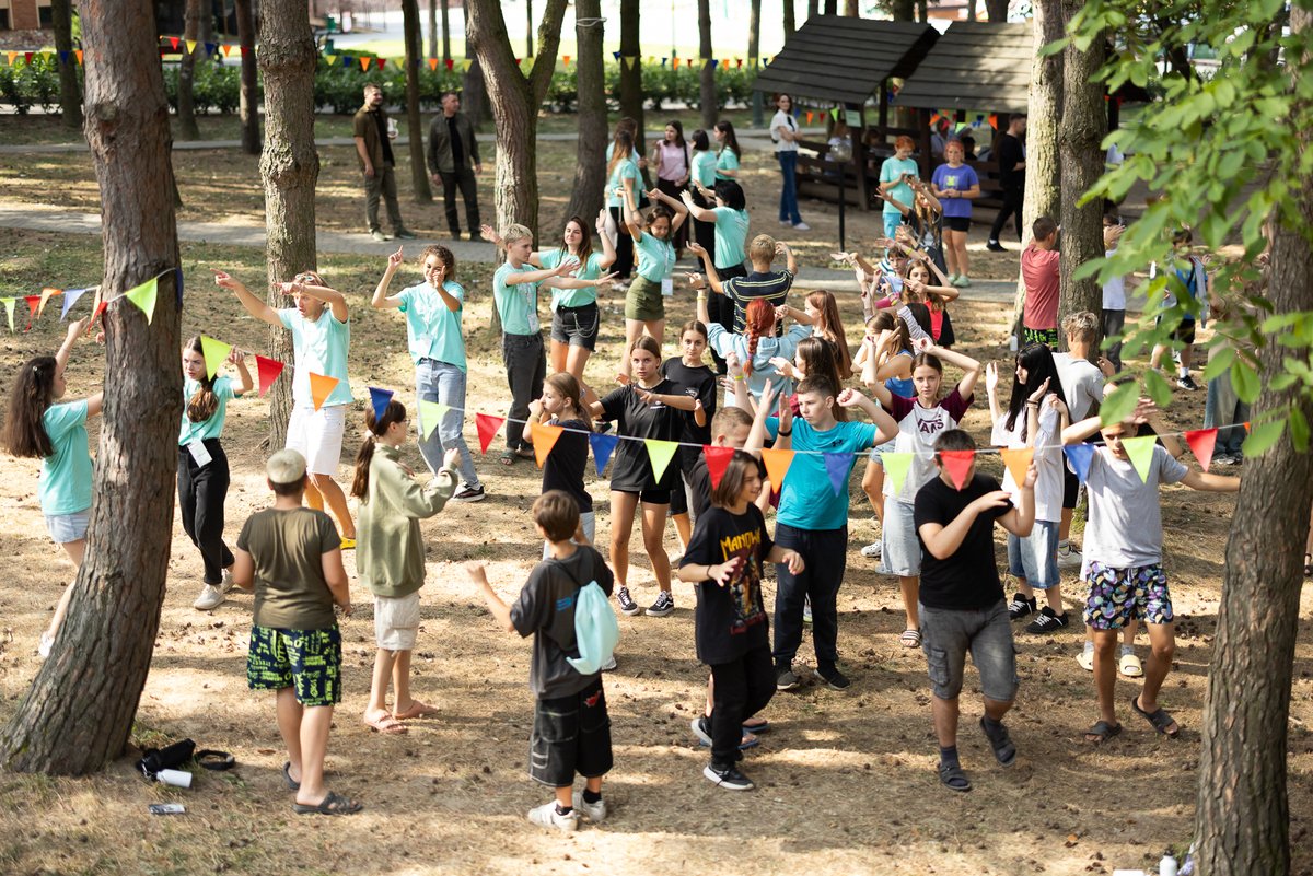 Eurochild_org (@eurochild_org) on Twitter photo Eurochild member <a href="/voices_org_ua/">Voices Of Children 🇺🇦</a> & <a href="/Zelenska_FND/">Olena Zelenska Foundation</a> continue their partnership to support #children with trauma in #Ukraine. During their autumn camp 90 children will engage in activities designed for relaxation, creativity, & emotional support.
Find out more: buff.ly/4ekVxRv Eurochild member <a href="/voices_org_ua/">Voices Of Children 🇺🇦</a> & <a href="/Zelenska_FND/">Olena Zelenska Foundation</a> continue their partnership to support #children with trauma in #Ukraine. During their autumn camp 90 children will engage in activities designed for relaxation, creativity, & emotional support.
Find out more: buff.ly/4ekVxRv