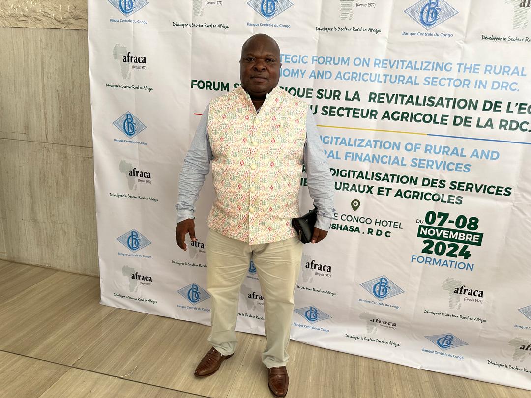 agromwinda's tweet photo. En ce jour, AGROMWINDA participe à un forum organisé par Banque Centrale du Congo en collaboration avec African Rural and Agricultural Credit Association AFRACA SECRETARIAT (#AFRACA) du 4 au 8 novembre 2024 au Fleuve congo hotel à #kinshasa
#agritech
#Fintech
#agricole https://t.co/7FKCeFkDLY