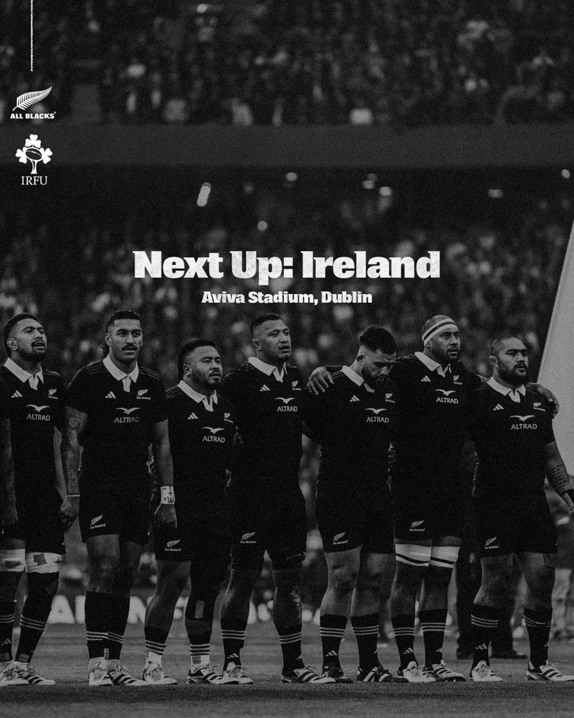 We meet again 🇳🇿🇮🇪

Kick off Friday 8:10pm (GMT) | Saturday 9:10am (NZT)