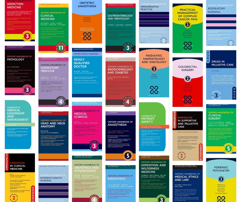 NHS staff and students on placement in England have access to over 240 Oxford University Press medical and healthcare books online 📷

Use your Athens account to access the full collection: buff.ly/3zfDLvW

No Athens account? Register at buff.ly/2Ln7wAD