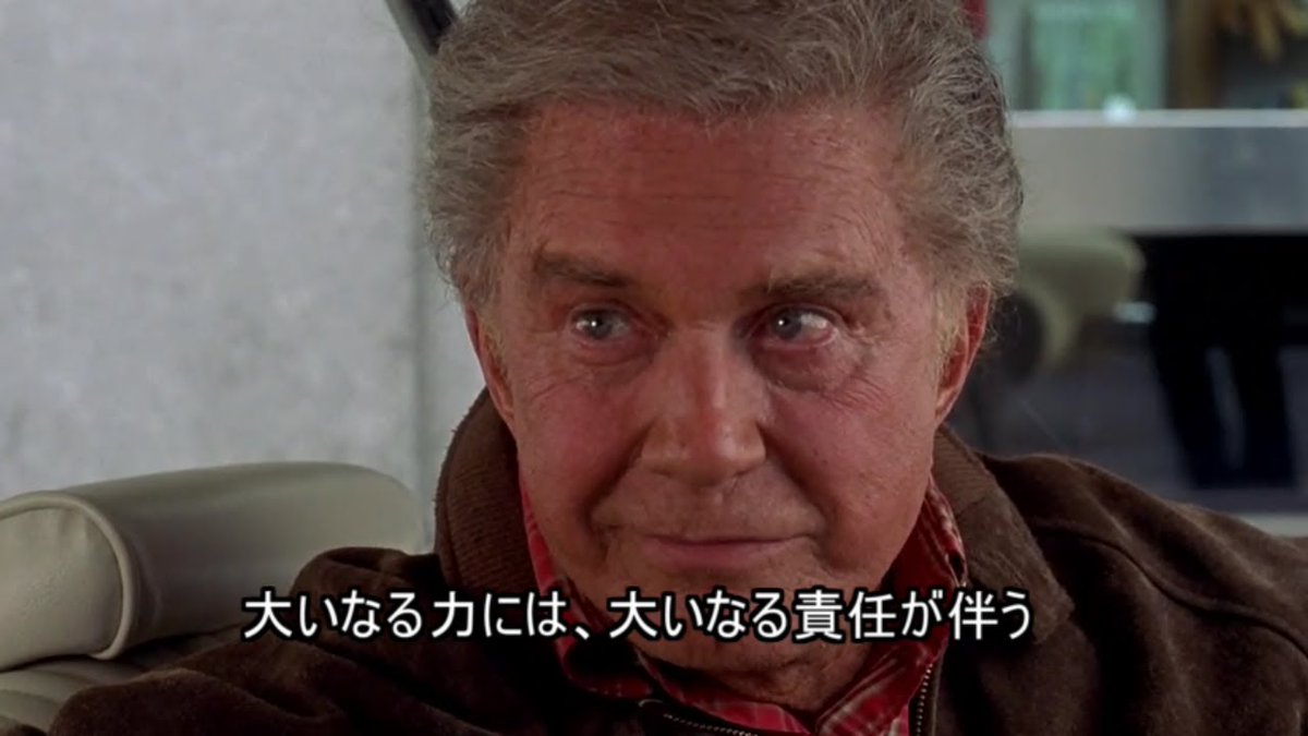 何かしら学びのある映画 『スパイダーマン』 『大いなる力には