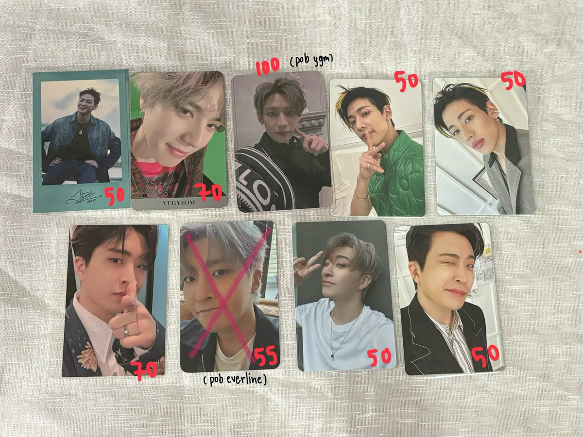 apmoonz's tweet photo. 💚 การ์ด 
💚 เจบี jb ยูคยอม แบมแบม ยองแจ

📮 ค่าส่ง 30 (ไม่บวกเพิ่ม)
💌 สนใจเดมได้เลยค่า

#ตลาดนัดgot7 #ตลาดนัดอากาเซ่  #ตลาดนัดอากาเซ  #ขายของสะสมgot7 https://t.co/VXH368zDaN