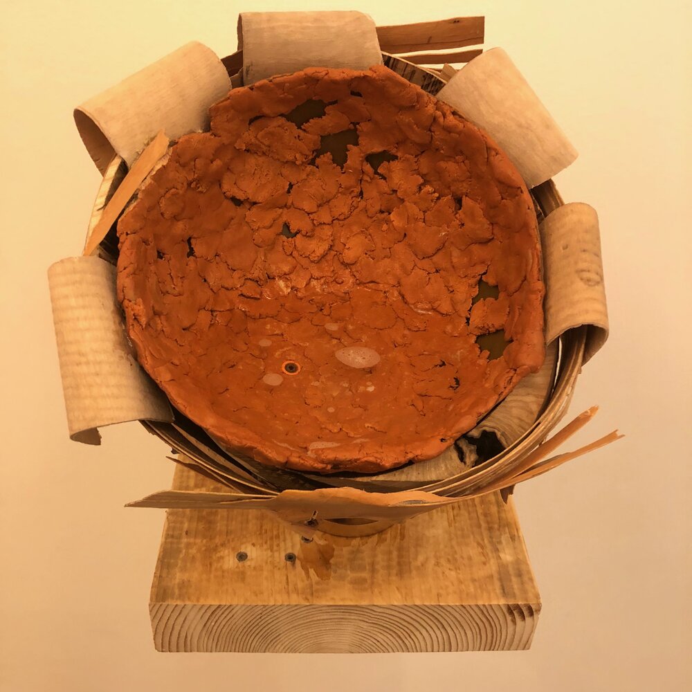 Vorrh Excavation Project (@vexcavator) on Twitter photo Head, from Brian Catling's CUDDY (2019) <a href="/MattsGallery/">Matt's Gallery</a> "The open cup head that balances out from the wall is topped up with water. Sinuses and cut arteries are in its face and neck. When the audience stand too close a valve will open inside it..."
Watch your shoes. Head, from Brian Catling's CUDDY (2019) <a href="/MattsGallery/">Matt's Gallery</a> "The open cup head that balances out from the wall is topped up with water. Sinuses and cut arteries are in its face and neck. When the audience stand too close a valve will open inside it..."
Watch your shoes.