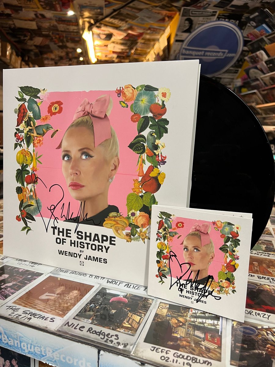 Wendy James Shape Of History 直筆サイン レア CD
